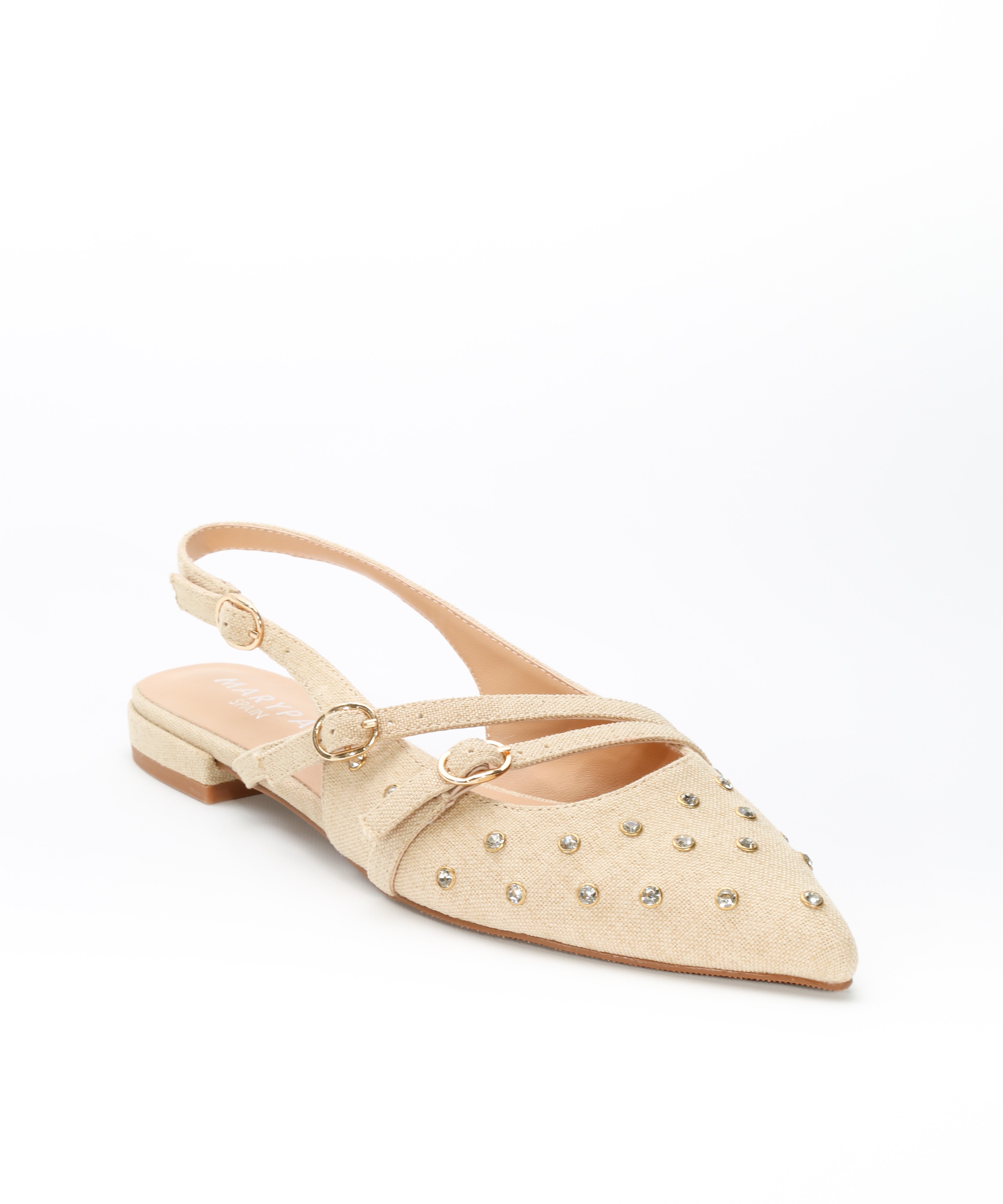 Sapato aberto atr&aacute;s cristal image number null